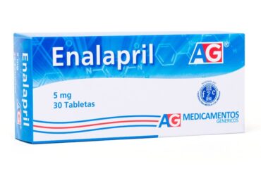 Enalapril 5 Mg 30 Tabletas Ag
