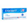 Enalapril 20 Mg 30 Tabletas Ag