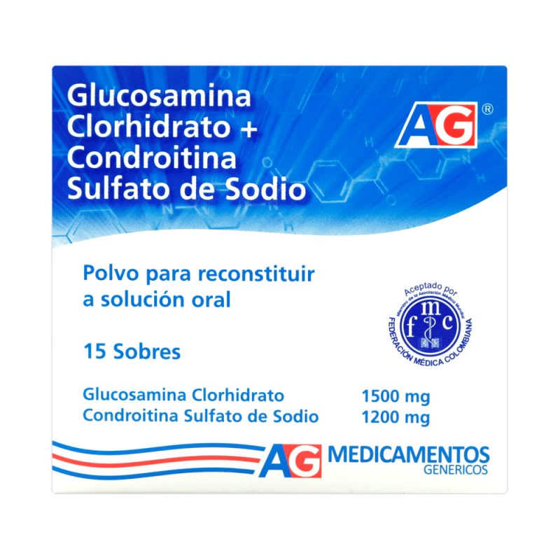 Glucosamina Condrohitina 15 Sbs Ag