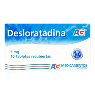Desloratadina 5 Mg 10 Tabletas Ag