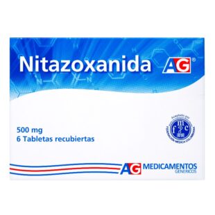 Nitazoxanida 500 Mg 6 Tbs