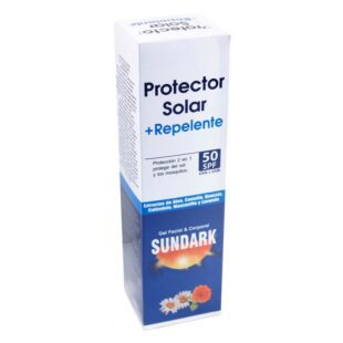 Protsolar Sundark+Repelente Spf50 120Gr