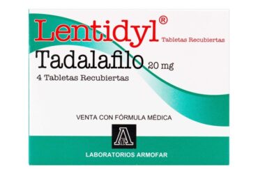 Lentidyl 20 Mg 4 Tabletas