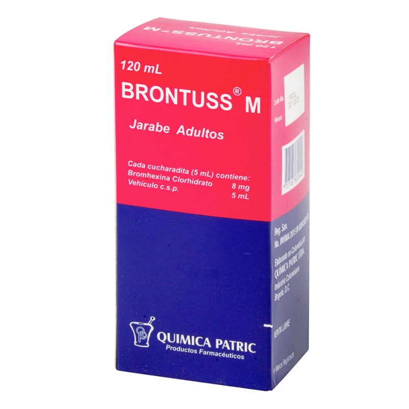 Brontuss M Adultos Jarabe 120 Ml