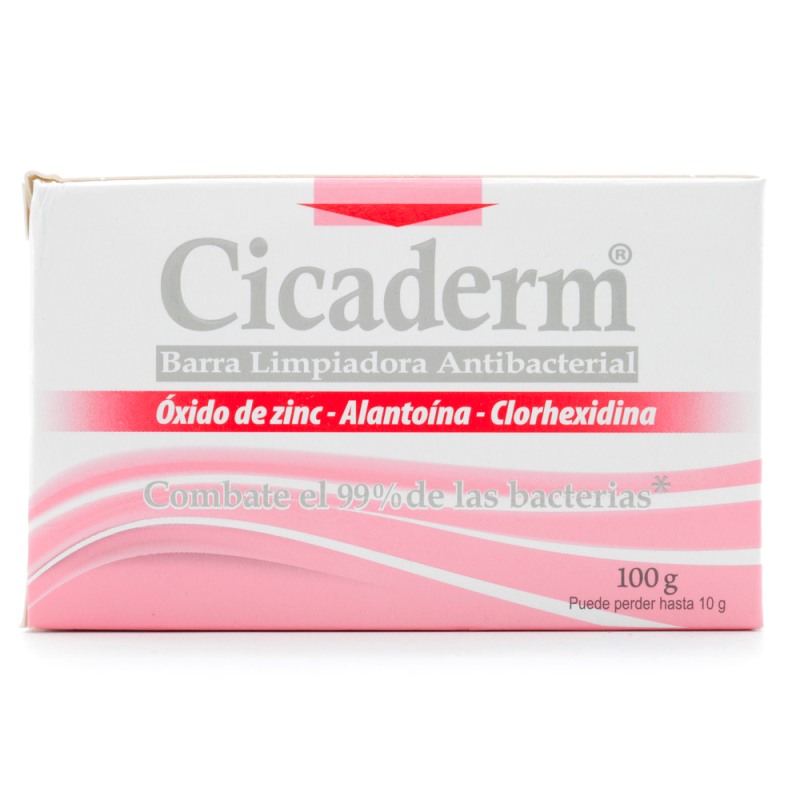 Jabon Antibacterial Cicaderm 100 Gr