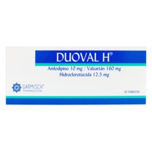 Duoval H 10 Mg 30 Tabletas
