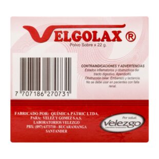 Velgolax Polvo Natural 22 Gr