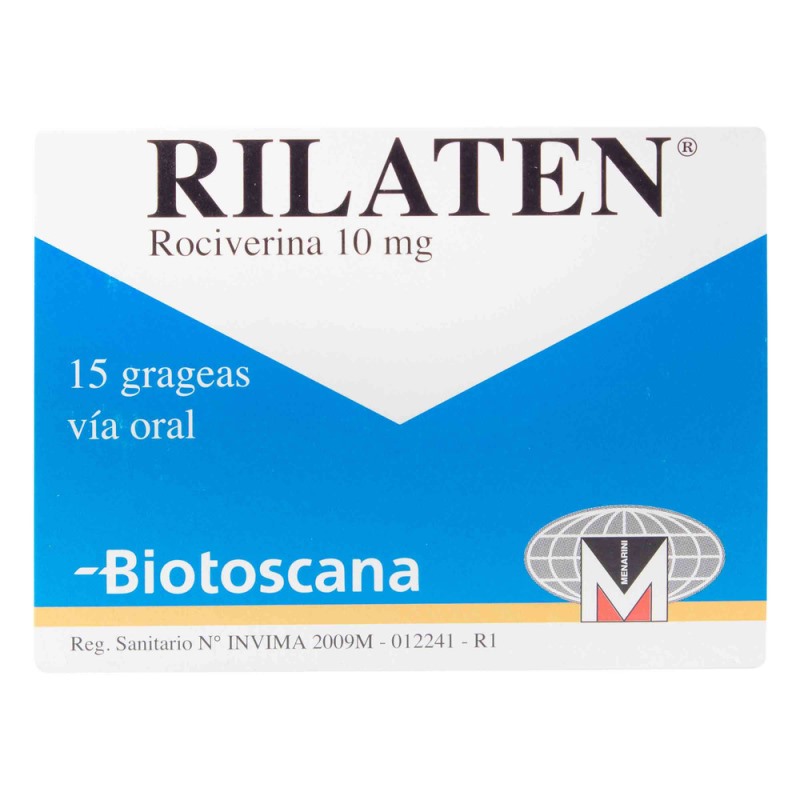 Rilaten 10 Mg 15 Grageas