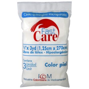 Micropore Cpiel Fast Care 1/2X3 3Und Ic