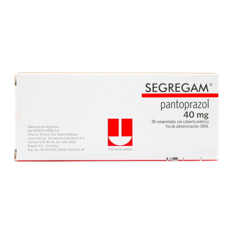 Segregam 40 Mg 28 Compr (A)(3%+)(Pae)