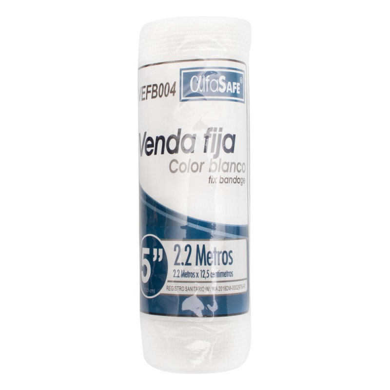 Venda Fija Blanca Alfa 5 X 22 Mts