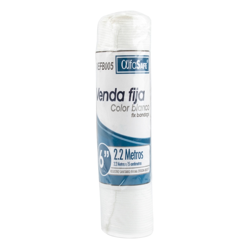 Venda Fija Blanca Alfa 6 X 22 Mts