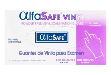 Guante Examen Vinilo Alfa Tm 100 Und