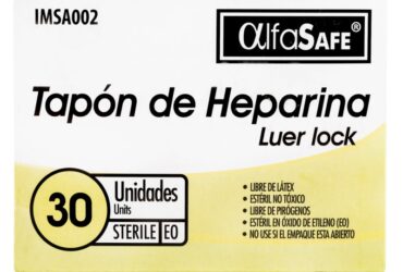 Adaptador Alfasafe Heparina 30 Unidades