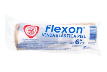 Venda Flexon Elastica Color Piel 6X5