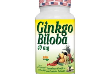 Ginkgo Biloba 40 Mg 80 Tabletas Nf