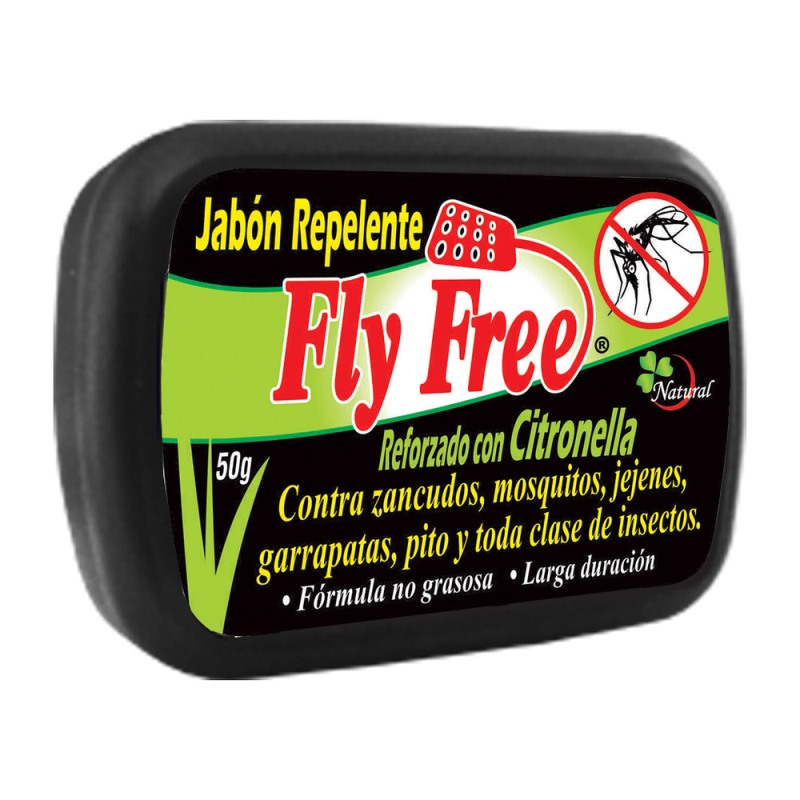 Jabon Repelente Fly Free 50 Gr