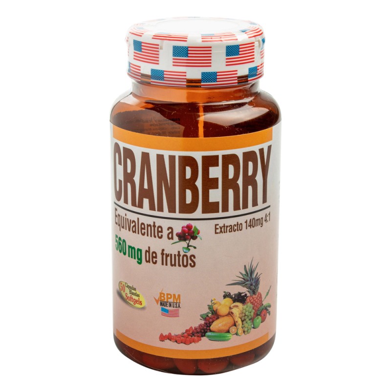 Cranberry 560 Mg 50 Softgelsiva