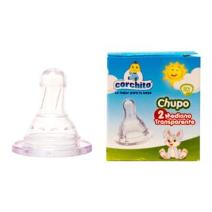 Chupo Corchito Blanco No 2 Med
