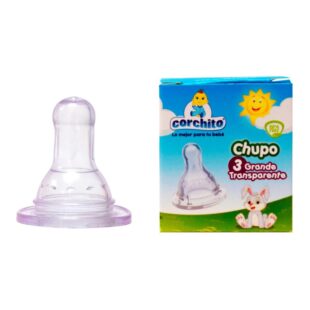 Chupo Corchito Blanco No 3 Gde