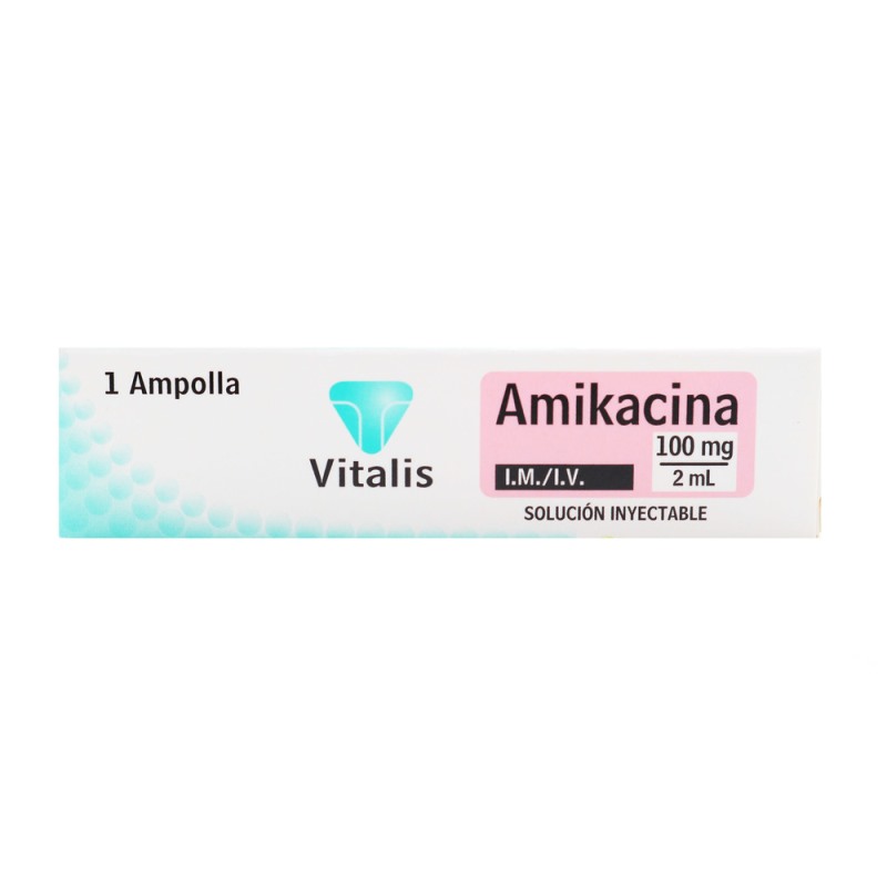 Amikacina 100Mg/2 Ml-C1 Vcm Vt
