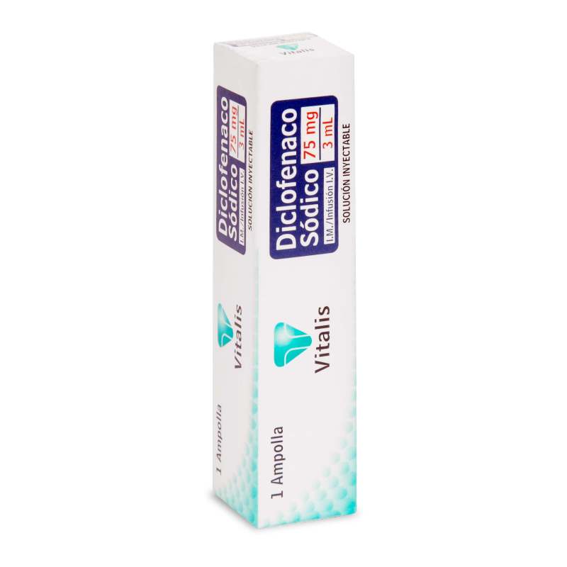 Diclofenaco 75Mg/3Ml 1 Ampolla Vt
