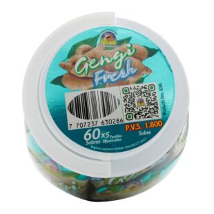 Gengifresh Bombonera 60 Sobres 5 Tbs