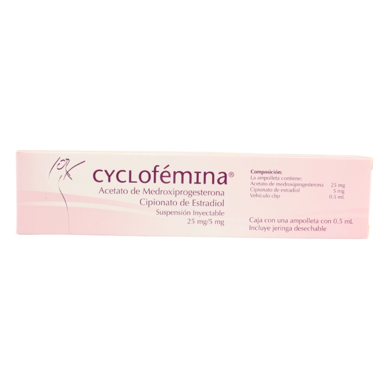 Cyclofemina 1 Ampolla + Jeringa(M)5417