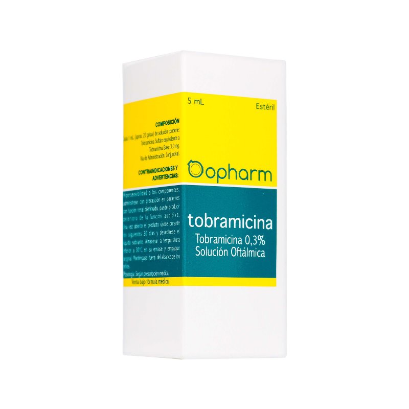 Tobramicina Opharm 03 Sol Oft 5Ml