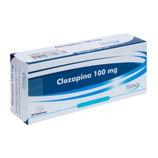 Clozapina 100 Mg 20 Tabletas Hp (C)