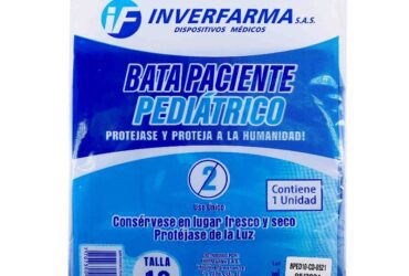 Bata Pediatrica Manga Larga Talla 10