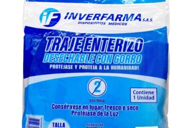 Traje Bioseguridad Con Gorro Invl/Xl