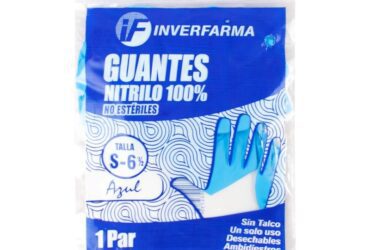 Guante De Nitrilo Azul S 2 Uds Inverf