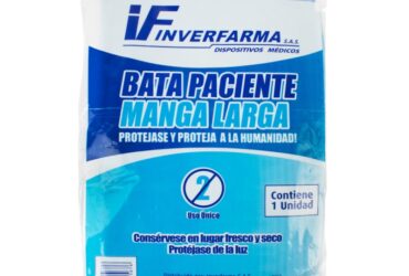 Bata Paciente Manga Larga 1Ud Inver