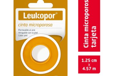 Micropore Leukopor Piel 1/2X5 Tarjeta