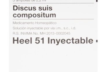 Discus Suis Heel 51 Inyectable 5 Amp
