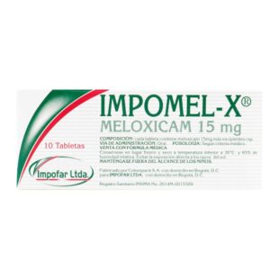 Impomel-X (Meloxicam) 15 Mg 10 Tbs