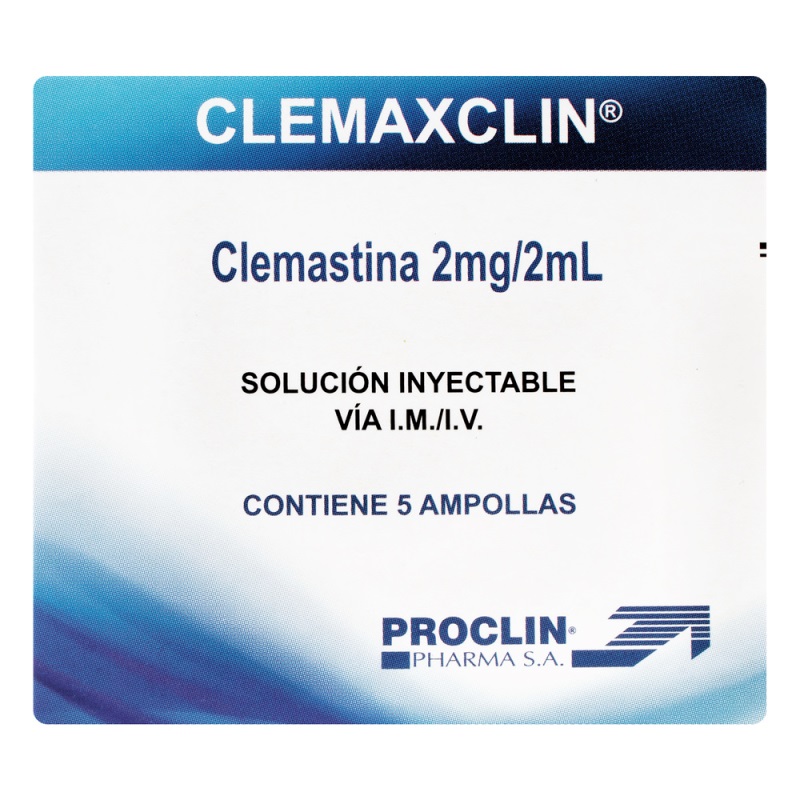 Clemaxclin 2Mg/2Ml Soliny 5 Ampollas