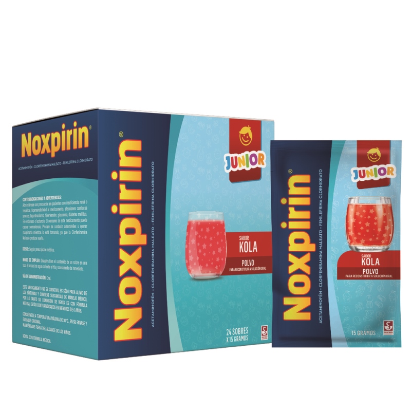 Noxpirin F Junior 15 Gr 24 Sbs