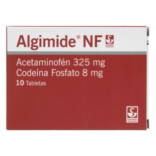 Algimide Nf 325/8 Mg 10 Tabletas