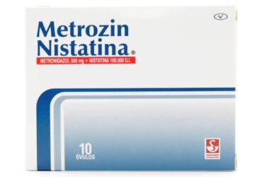 Metrozin Nistatina 500 Mg 10 Ovulos
