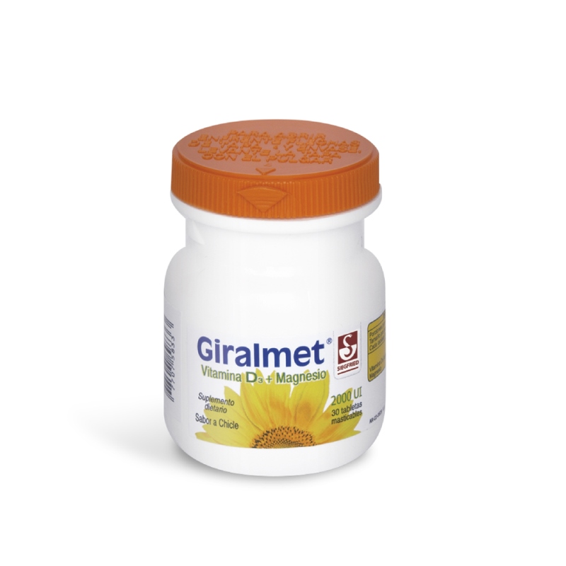 Giralmet Vitamina D 2000 Ui30 Tabletas