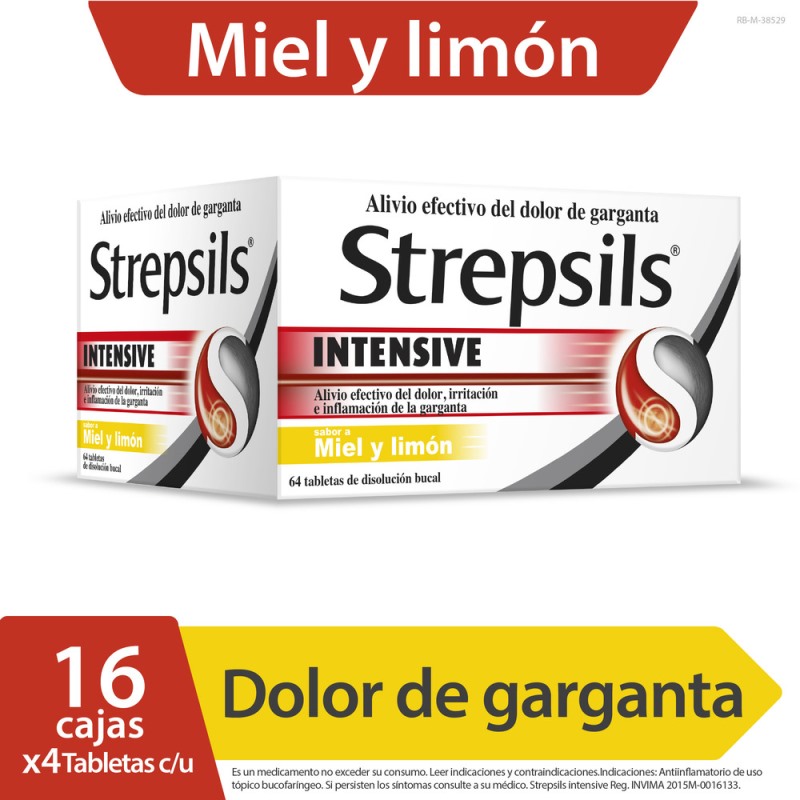 Strepsils Intensive 875 Mg X 64 Tbs