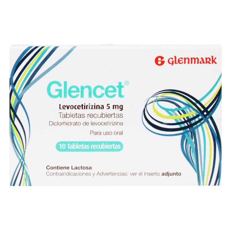 Glencet 5 Mg 10 Tabletas(Pdb)