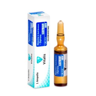 Hioscina+Dipirona 20Mg+25G/5Ml 1Ampvt