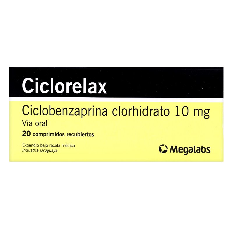 Ciclorelax 10 Mg 20 Compr (3%+)(Pae)