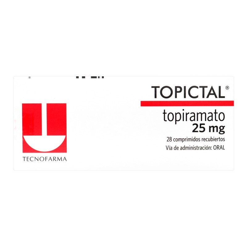 Topictal 25 Mg 28 Tabletas (A)(M)11438