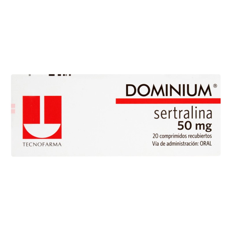 Dominium 50 Mg 20 Capsulas (Pae)