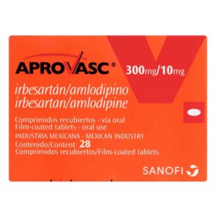 Aprovasc 300/10 Mg 28 Tabletas (A)(Pae)
