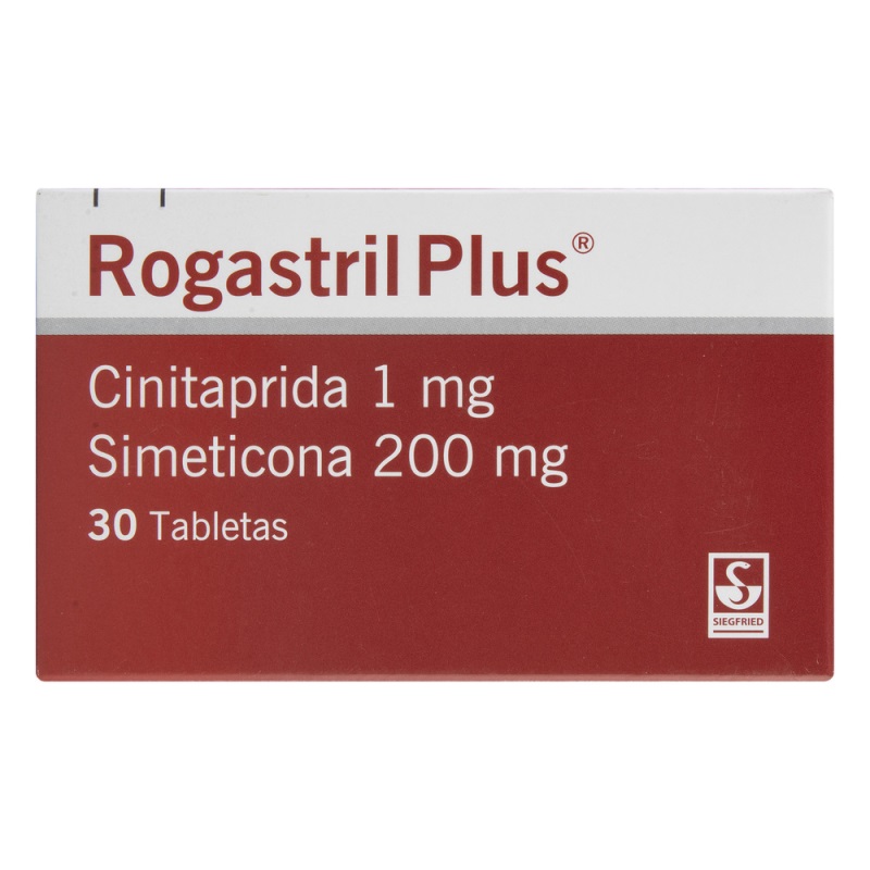 Rogastril Plus 1Mg/200Mg 30 Tabletas